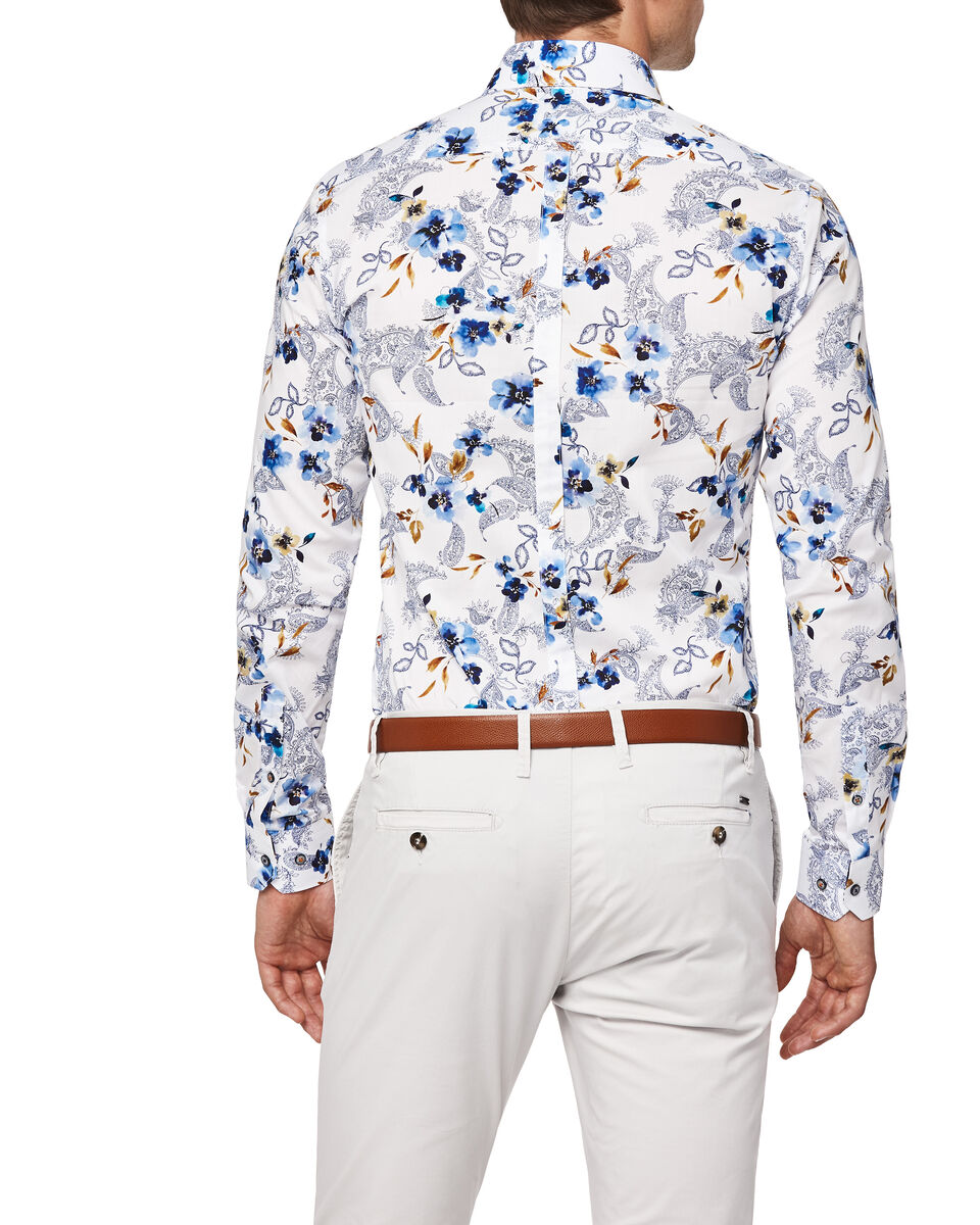 Romford Shirt, White/Blue, hi-res